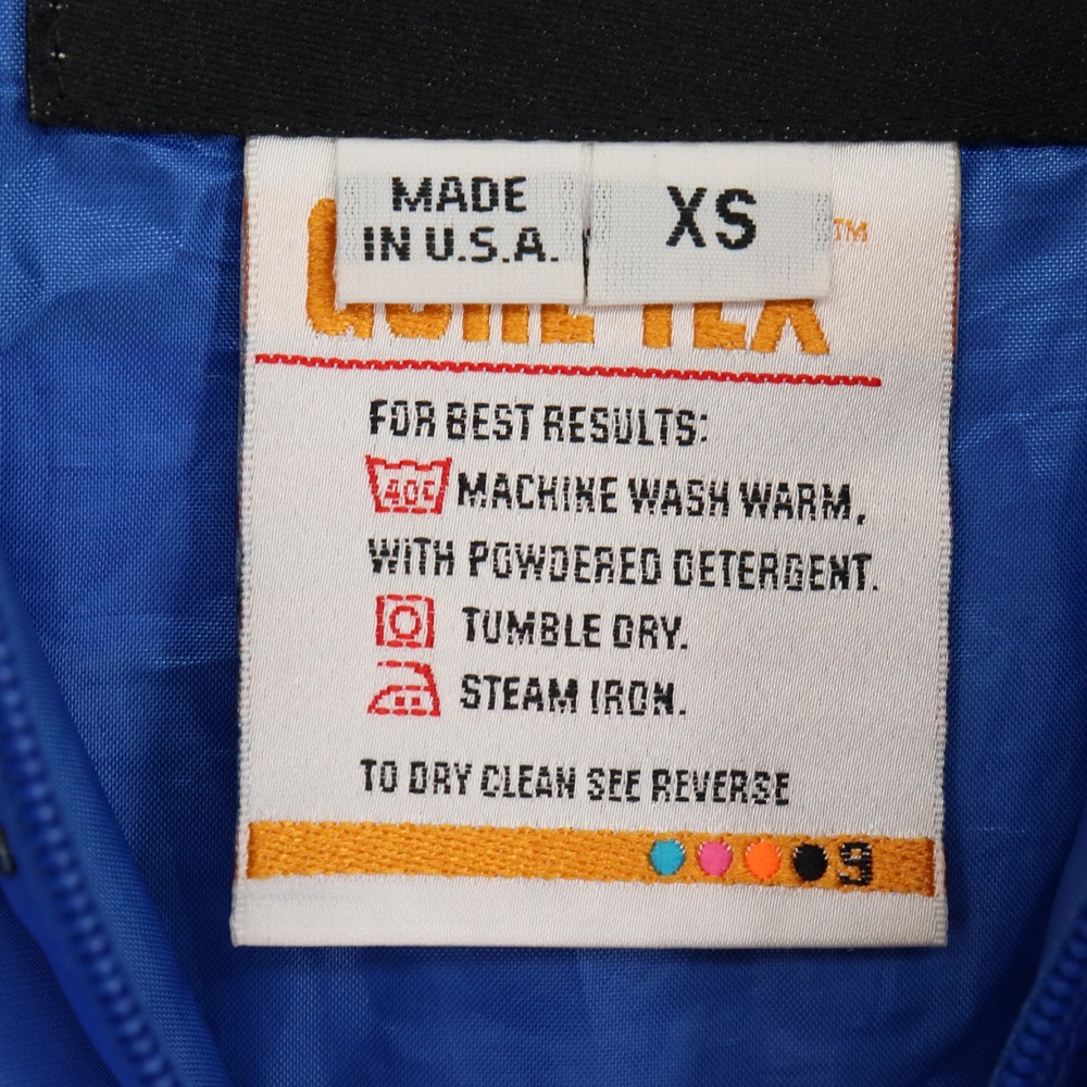 The North Face Vintage Gore-Tex Anorak Colorblock Jacket Mens XS Blue Yellow - Picture 5 of 12